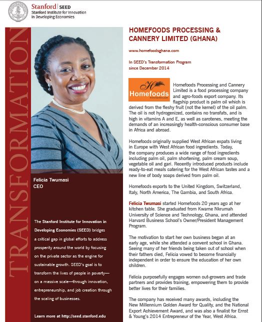 Homefoods @ Stanford