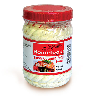 Lemon, Coconut, Pepper Seasoning